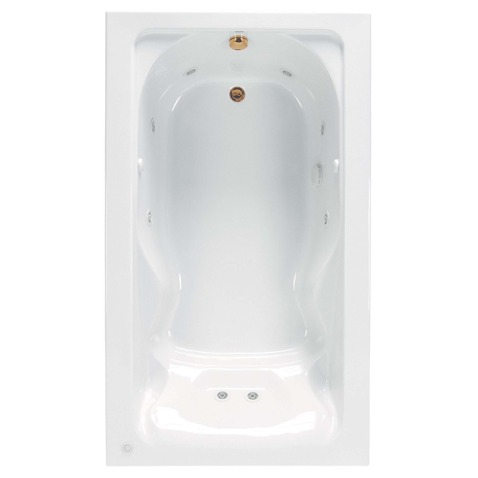 Cadet® 72 x 42-Inch Drop-In Bathtub With Hydromassage System